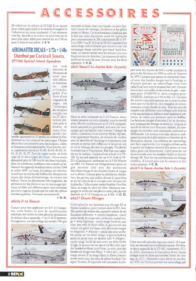 Replic 095 - Morane Saulnier MS225, Breguet XIV B2, Bf 109 K-4, Heinz Bretnutz